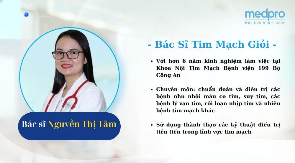 Bác sĩ Nguyễn Thị Tâm