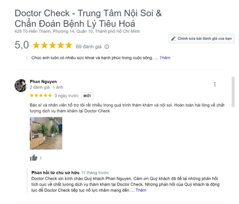 review doctor check
